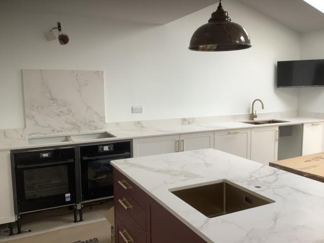 Marble kitchen, Bulkington extension